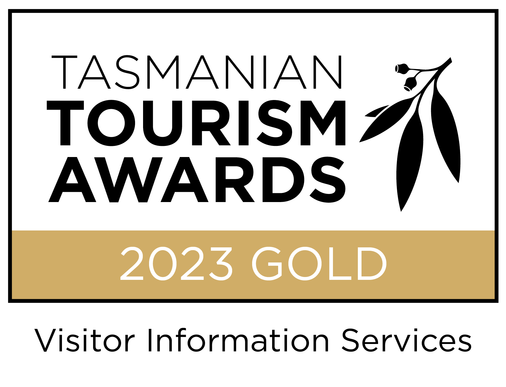 2023 Tasmanian Tourism Awards Gold Visitor Information Services