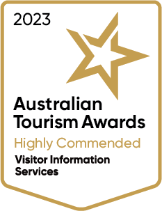 2023 Australia Tourism Awards Highly Commended Visitor Information Services
